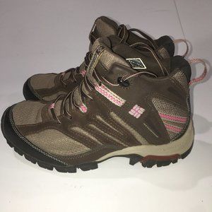 Columbia Mid High Hiking Omni-Tech Waterproof  Breathable Women's Shoe Size 6